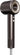 Brown hair dryer with 'ZYRE' branding on a transparent background